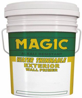 Magic Paints Water Thinnable Cement Wall Primer WHITE for Interior & Exterior Surfaces High Build Primer  (200 ml)