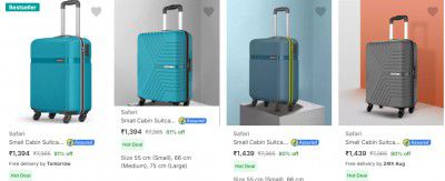Flipkart: Magnum By Safari Suitcases Starts ₹1199