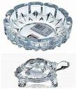 mahakal Crystal Glass Turtle Plated Feng Shui Tortoise Plate Vastu Yantra Feng Sui Lucky Gift Puja Articles Decorative Showpiece - 14 cm Decorative Showpiece - 6 cm  (Crystal, Clear)...