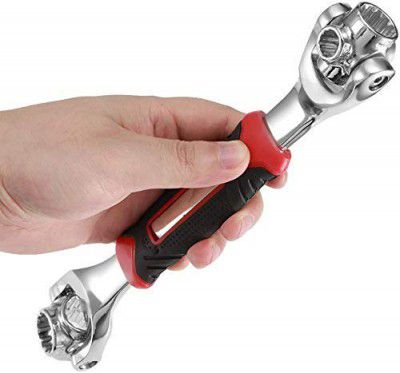 Mahant Raj 52-in-1 Tiger Wrench Tools Socket Works with Spline Bolts Torx 360 Degree 6-Point Universal Furniture Car Repair Hand Tool