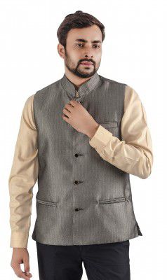 Maharaja Men's Cotton Blend Nehru/Modi Formal Jacket - Waist Coat for Men [5 Varients]
