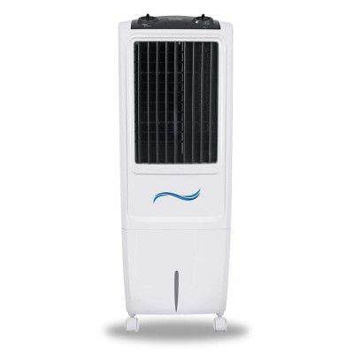 Maharaja Whiteline Blizzard 20 Co-119 20 L Air Cooler, 20 Liters, White and Grey