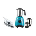 Maharaja Whiteline Combo Pack Mixer Grinder 500w and Dry Iron 1000w...