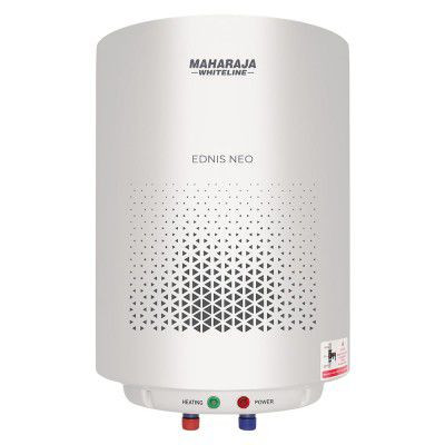 Maharaja Whiteline Energy Efficient Water Heater EDNIS NEO 15L | 4-Star Rated with Polymer-Coated Inner Tank