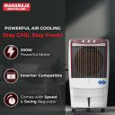 Maharaja Whiteline Maxberg Desert Air Cooler| 200W | 85 L Large Tank  Compatible Cooler | 2 Yr Warranty...