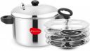 MAHAVIR Induction & Standard Idli Maker (4 Plates, 16 Idlis )...