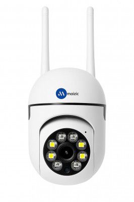 Maizic Smarthome 3 MP FHD WiFi Indoor Mini Fox Ptz Security Camera with Color Night Vision