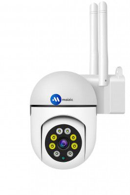 Maizic Smarthome 4 MP FHD WiFi Indoor Mini Fox Ptz CCTV Camera for Home with Color Night Vision