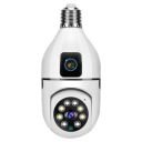 Maizic Smarthome Supercams 4MP WiFi Wireless Bulb Cam 2-in-1 Dual Lens Bulb Camera...