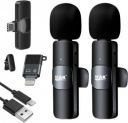 MAK Dual Wireless for YouTube, Vlogging, Recording for Android & iPhone Microphone...