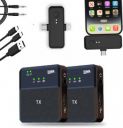 MAK Dual Wireless Mic With Noise Reduction for Mobile, Tablet, Camera, DSLR, Speaker Microphone...