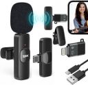 MAK Wireless Lapel Microphone for YouTube, Vlogging, Recording for Android/iPhone/PC Microphone...