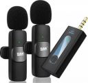 MAK Wireless Lavalier Microphone Compatible for DSLR/Camera/Speaker Microphone...