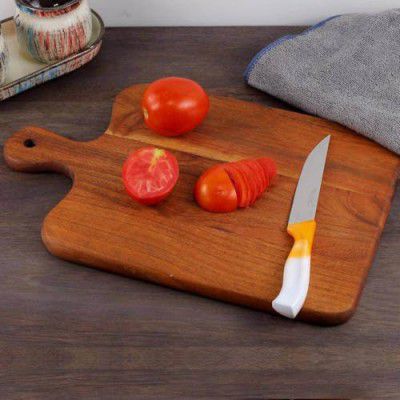 make in modern Acacia Wood 36Cmx24Cmx1.5Cm Chopping/Cutting Board With Handle, Natural