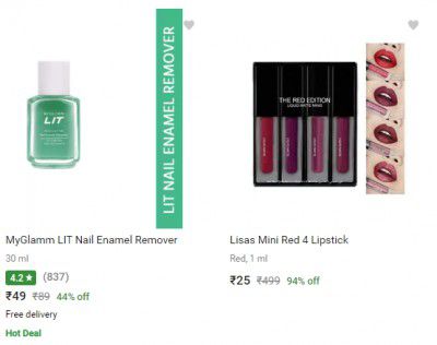 Makeup Essentials Under ₹49