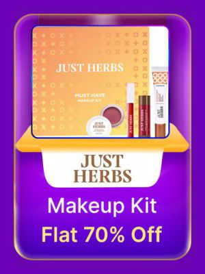 Just Herbs Makeup Kit available @ Flat 70% off only in Flipkart Big Billion Day Sale