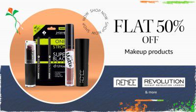 Makeup Products @ Flat 50% Discount