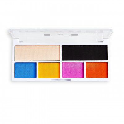 Makeup Revolution Colour Play Dreamer Eyeshadow Palette, Mixed