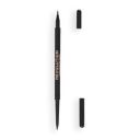Makeup Revolution- Felt & Kohl Eyeliner- Green |Ultra Creamy and Pigmented texture | 0.13gm...