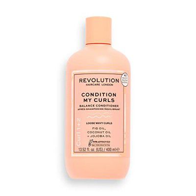 Makeup Revolution Haircare Hydrate My Curls Balance Conditioner for Curly Hair Coconut Hibiscus Moisturize & Define