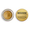 Makeup Revolution- Mousse Shadow- Gold | Creamy whipped mousse formula for soft focus |Non-sticky, cream-to-powder finish |Foil finish with longevity | Light-as-air mousse shadow | 4gm...