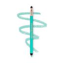 Makeup Revolution- Streamline Waterline- Eyeliner Pencil-Teal |Ultra Creamy and Pigmented texture |Smooth and buttery application |Smudge proof | Built in smudger for smokey looks | 1.3gm...