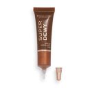 Makeup Revolution- Superdewy Liquid Highlighter - Bronze Truffle (Dark/Deep Skin Tones) | Vegan & Cruelty-Free - 15 ml...