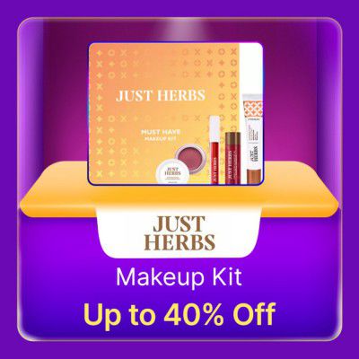 Just Herbs MakeupKit @ upto 40% off in Flipkart Billion Days Sale