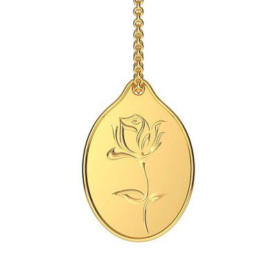 Malabar Gold & Diamonds 24k (999) Yellow Gold Coin cum Pendant