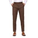 MALENO Slim Fit Men Cotton Blend Formal Trouser...