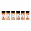 Malikaz' The Royale Taste Assorted Non-Veg Spices Combo (Fish Curry Masala, 90g | Chicken Masala, 90g | Mutton Masala, 90g | Biryani Masala, 90g | Gravy Masala, 90g | Curry Masala, 90g) Jar, 540 g...