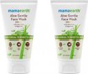Mamaearth Aloe Gentle with Aloe Vera & Glycerin for Sensitive Skin (Pack of 2) Face Wash  (300 ml)...