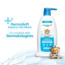 Mamaearth Baby DermaSoft Head to Toe Wash with SensiCareComplex™ for Baby's Sensitive Skin - 250 ml...