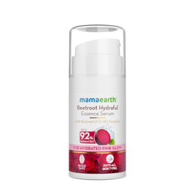 Mamaearth Beetroot Hydraful Essence Serum - 15ml For Hydrated Pink Glow with Beetroot