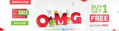 Mamaearth : Buy 1 Get 1 FREE + Extra 5% off prepaid discount.