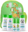 Mamaearth Complete Baby Care Kit with Baby Lotion, Shampoo, Body Wash, Mosquito Repellent & Sunscreen in an amazing water proof baby bag (White)...