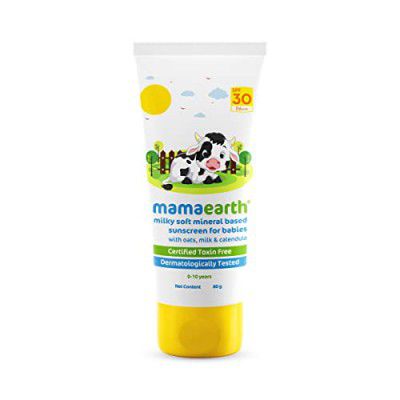Mamaearth Milky Soft Mineral Based Sunscreen