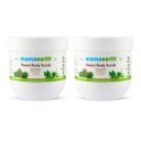 Mamaearth Neem Body Scrub with Neem & Tulsi for Skin Purification (Pack of 2) – 200 g...