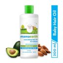 Mamaearth Nourishing Baby Hair Oil, with Almond & Avocado Oil - 200 ml, 1 piece...