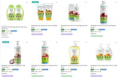 Upto 58% OFF - Mamaearth Personal Care Product