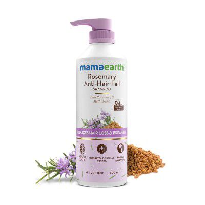 Mamaearth Rosemary Anti-Hair Fall Shampoo - 600 Ml