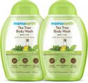 MamaEarth Tea Tree Body Wash with Tea Tree & Neem for Skin Purification (2 x 300 ml)...