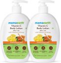 Mamaearth Vitamin C Body Lotion - Pack of 2 (800 ml)...