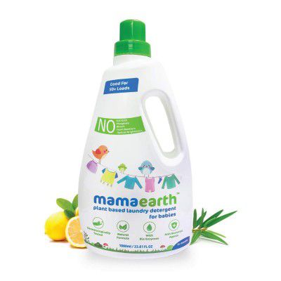 Mamaearth's Plant Based Baby Laundry Liquid Detergent, 1000ml