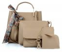 Mammon Women Handbags Combo (4-bib-Ribn)...