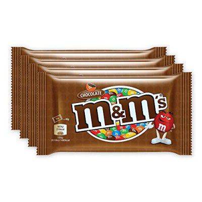 M&M's Milk Chocolate Candies - 45G (Pack Of 4)
