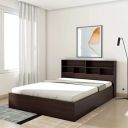 [Extra Rs 2124 OFF] MAMTA DECORATION Engineered Wood Canes Queen Bed with Box Storage (Wenge Finish)...