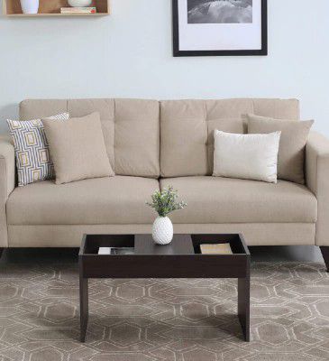 MAMTA DECORATION Engineered Wood Center Coffee Table with Storage (Brown)
