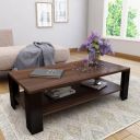 MAMTA DECORATION Engineered Wood Center Coffee Table for Living Room Home Wooden Tea Tables (Brown)...