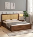 MAMTA DECORATION Engineered Wood Queen Size Bed with Box Storage...